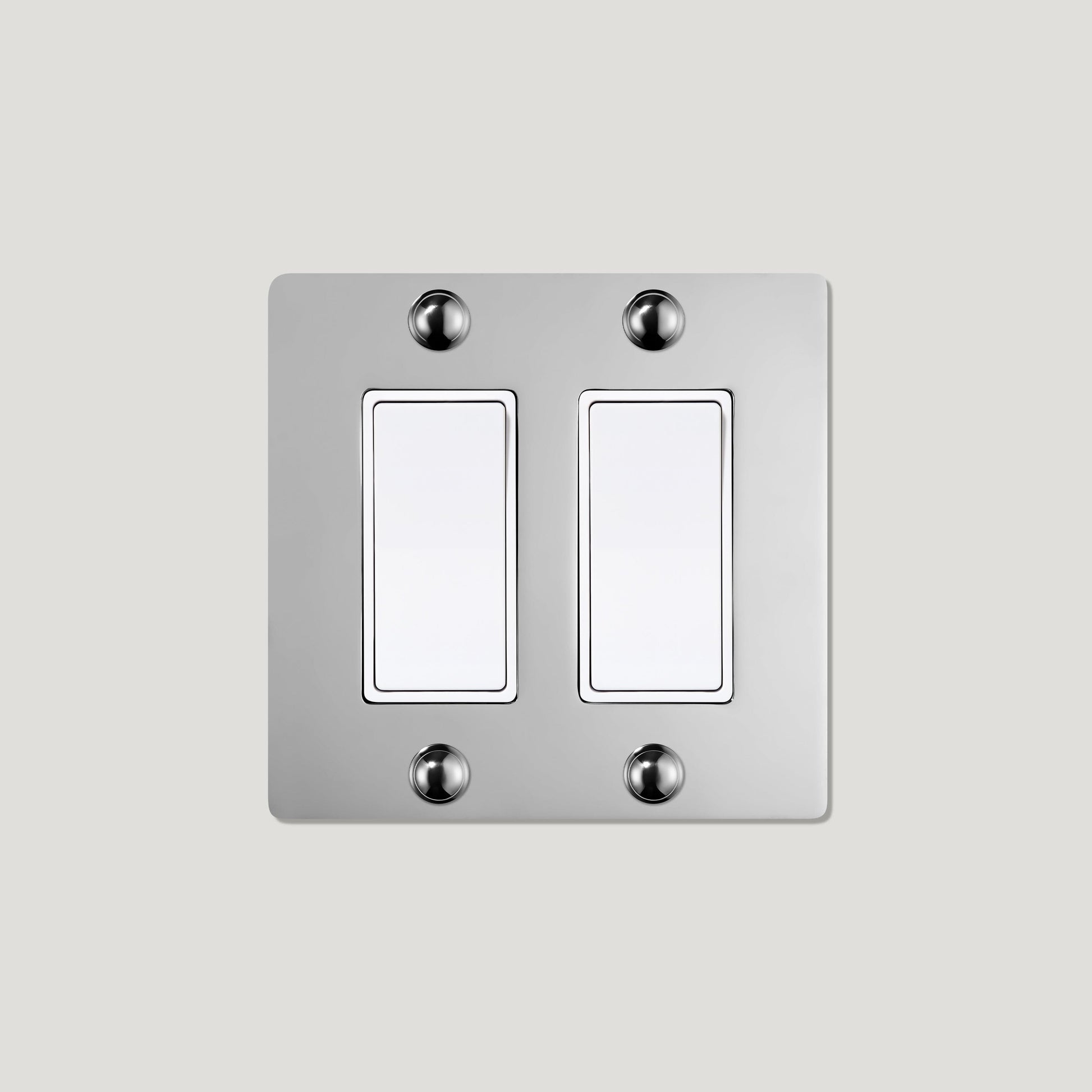 Plank Hardware JASPER 2G Rocker Switch - Polished Nickel