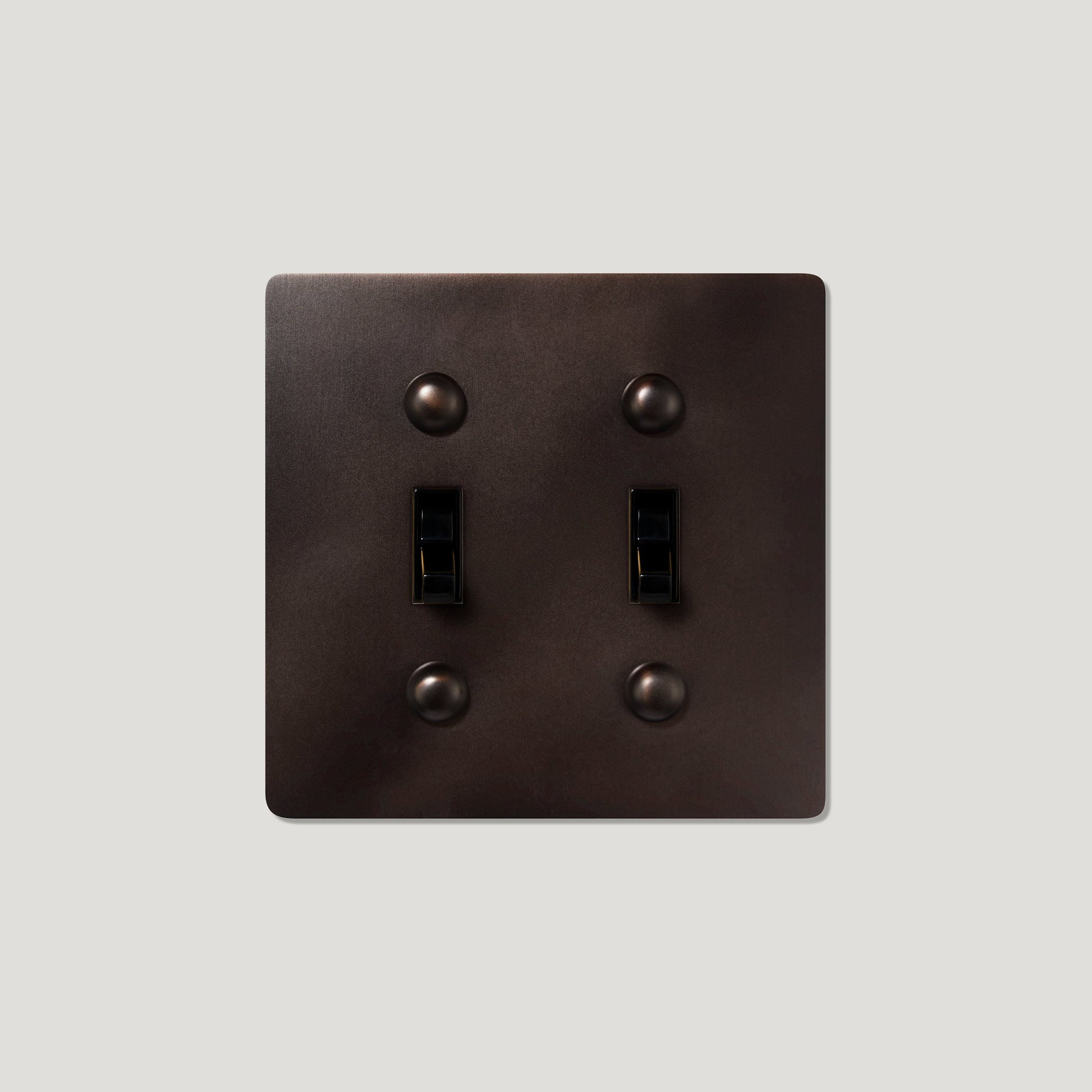 Plank Hardware JASPER 2G Toggle Switch - Blackened Bronze
