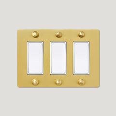 Plank Hardware JASPER 3G Rocker Switch - Brass