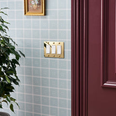 Plank Hardware JASPER 3G Rocker Switch - Unlacquered Brass