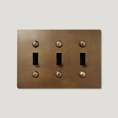 JASPER 3G Toggle Light Switch - Antique Brass