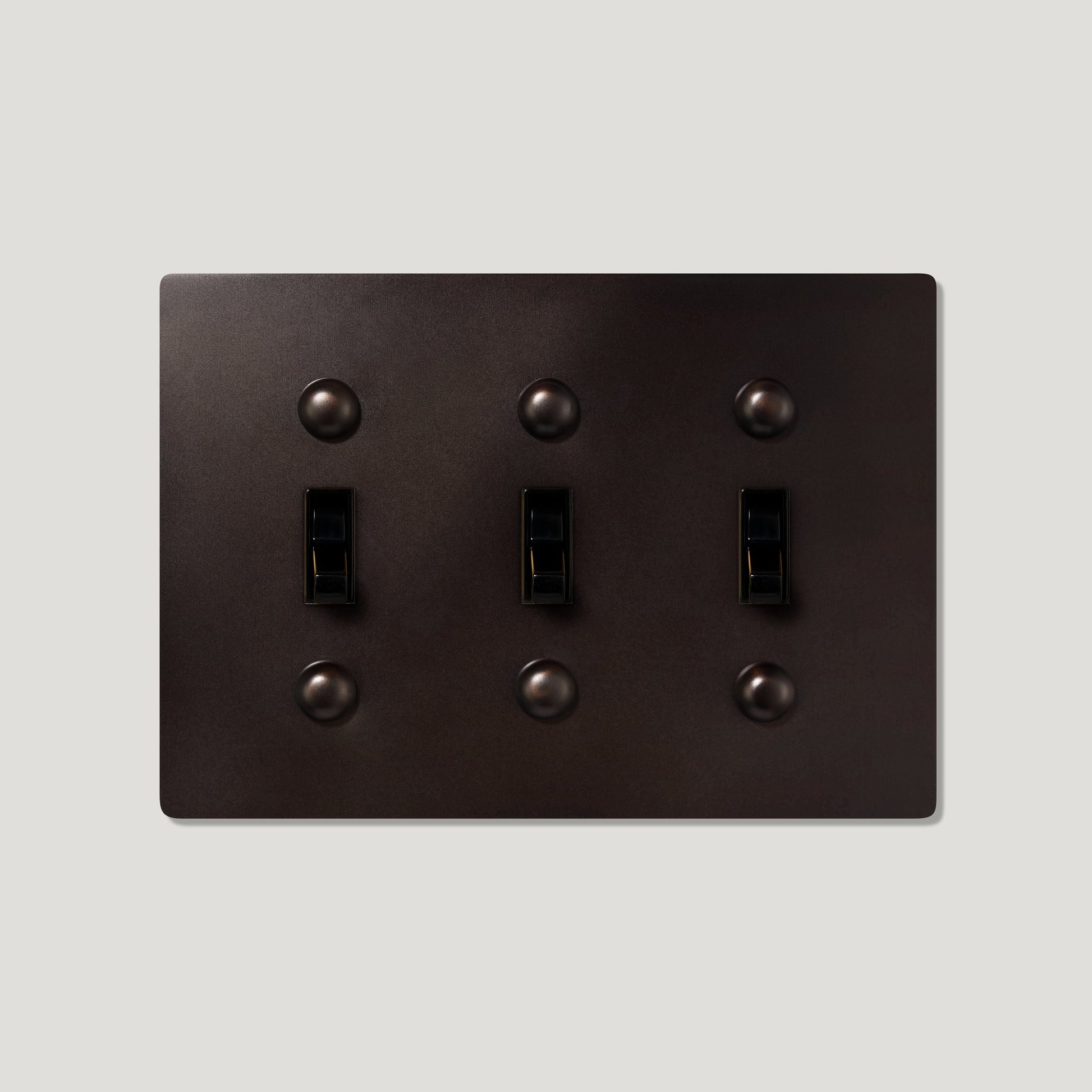 Plank Hardware JASPER 3G Toggle Switch - Blackened Bronze