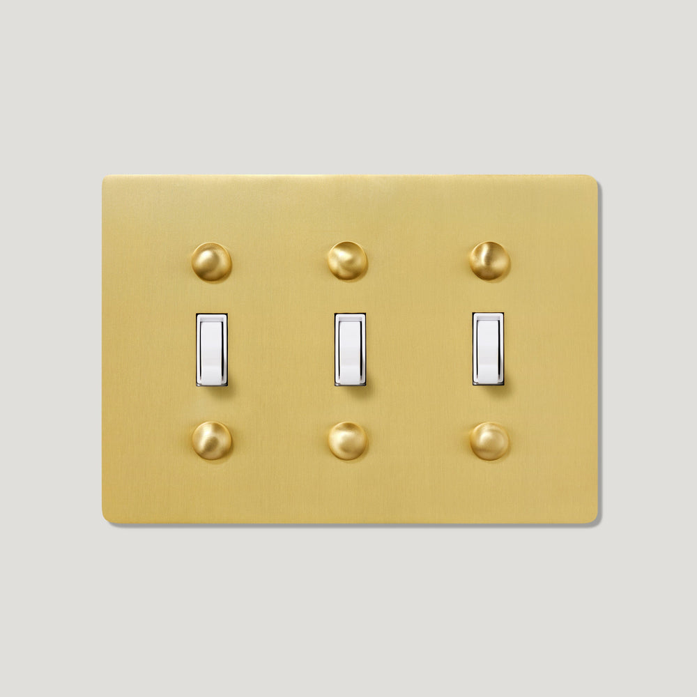 JASPER 3G Toggle Switch - Brass