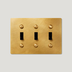JASPER 3G Toggle Light Switch - Heirloom Brass