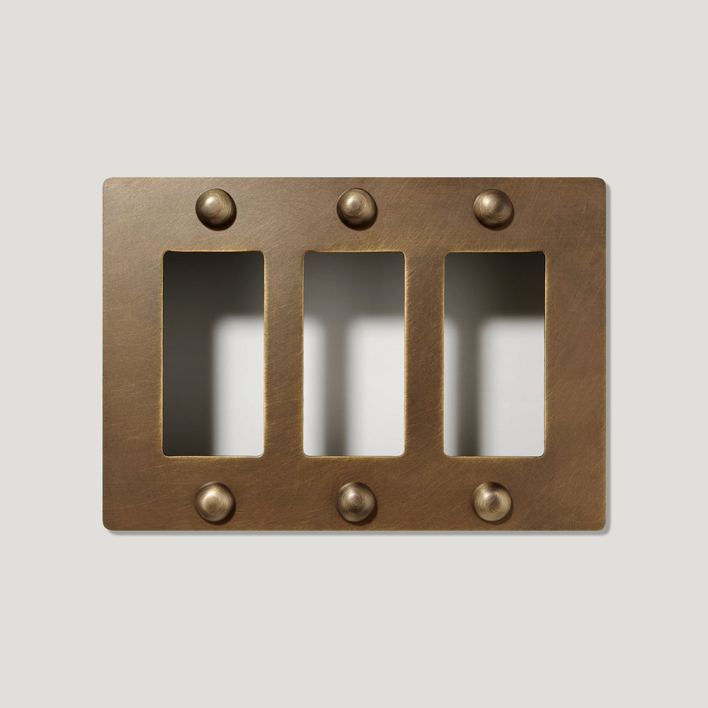 JASPER 3G Universal Plate - Antique Brass