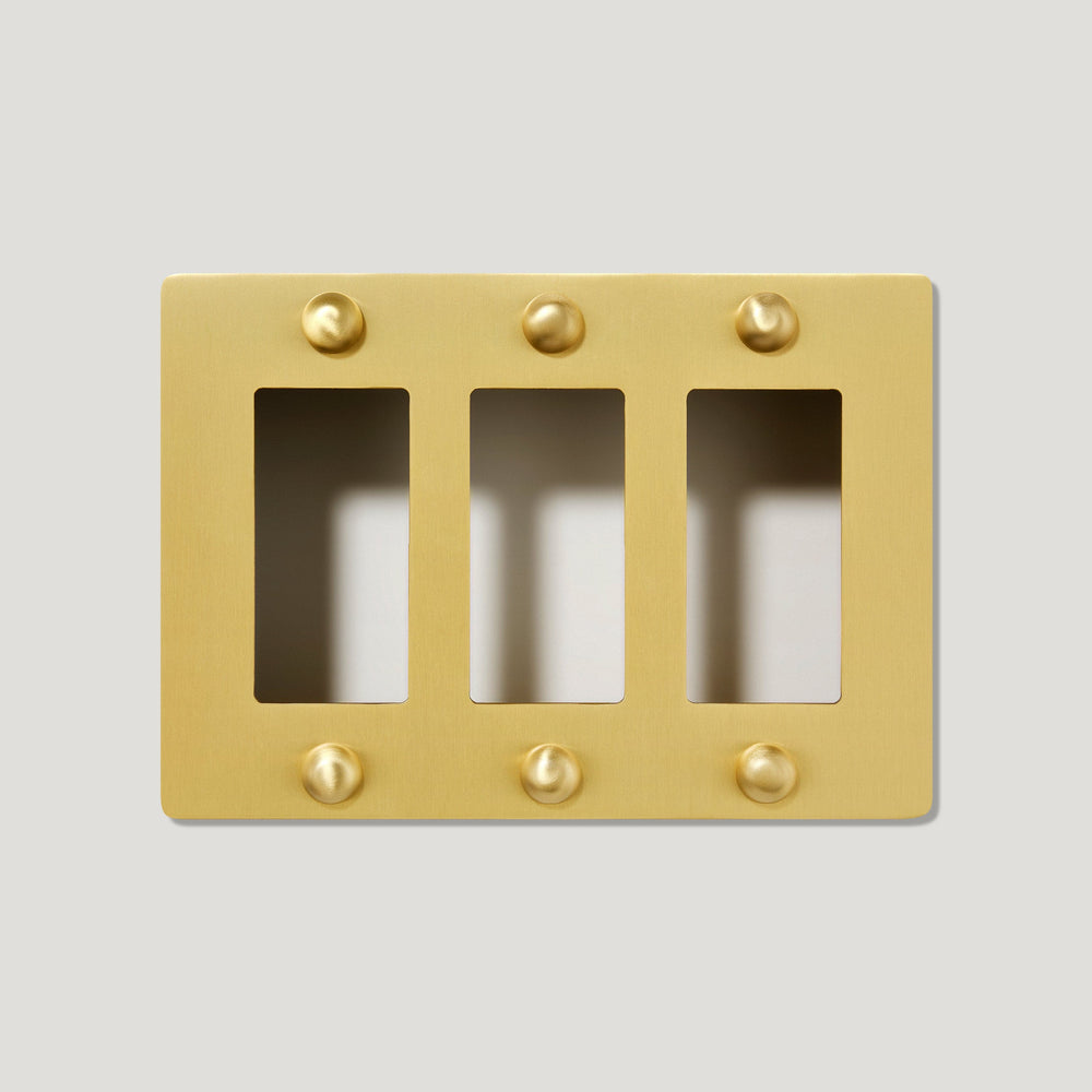 JASPER 3G Universal Plate - Brass