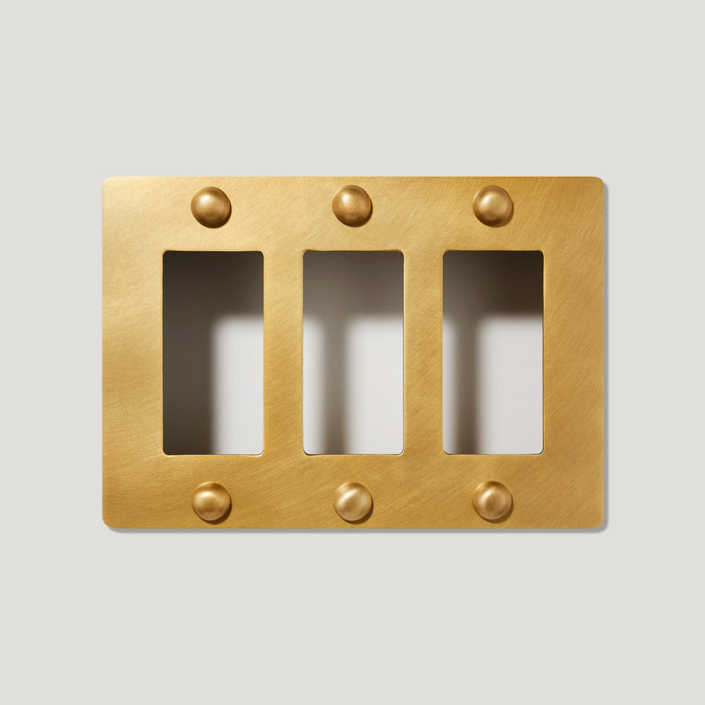 JASPER 3G Universal Plate - Heritage Brass