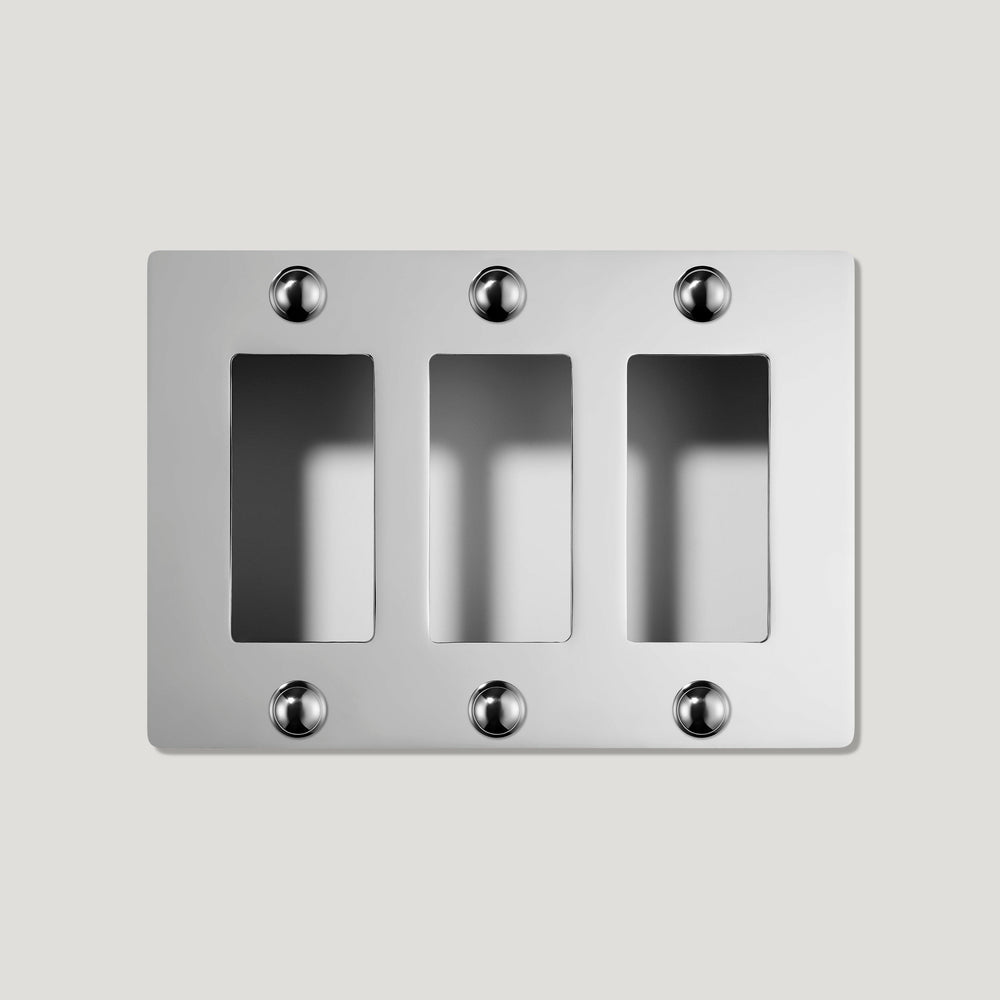JASPER 3G Universal Plate - Polished Nickel