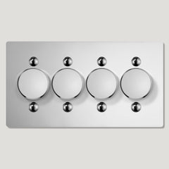 JASPER 4G Dimmer Light Switch - Polished Nickel