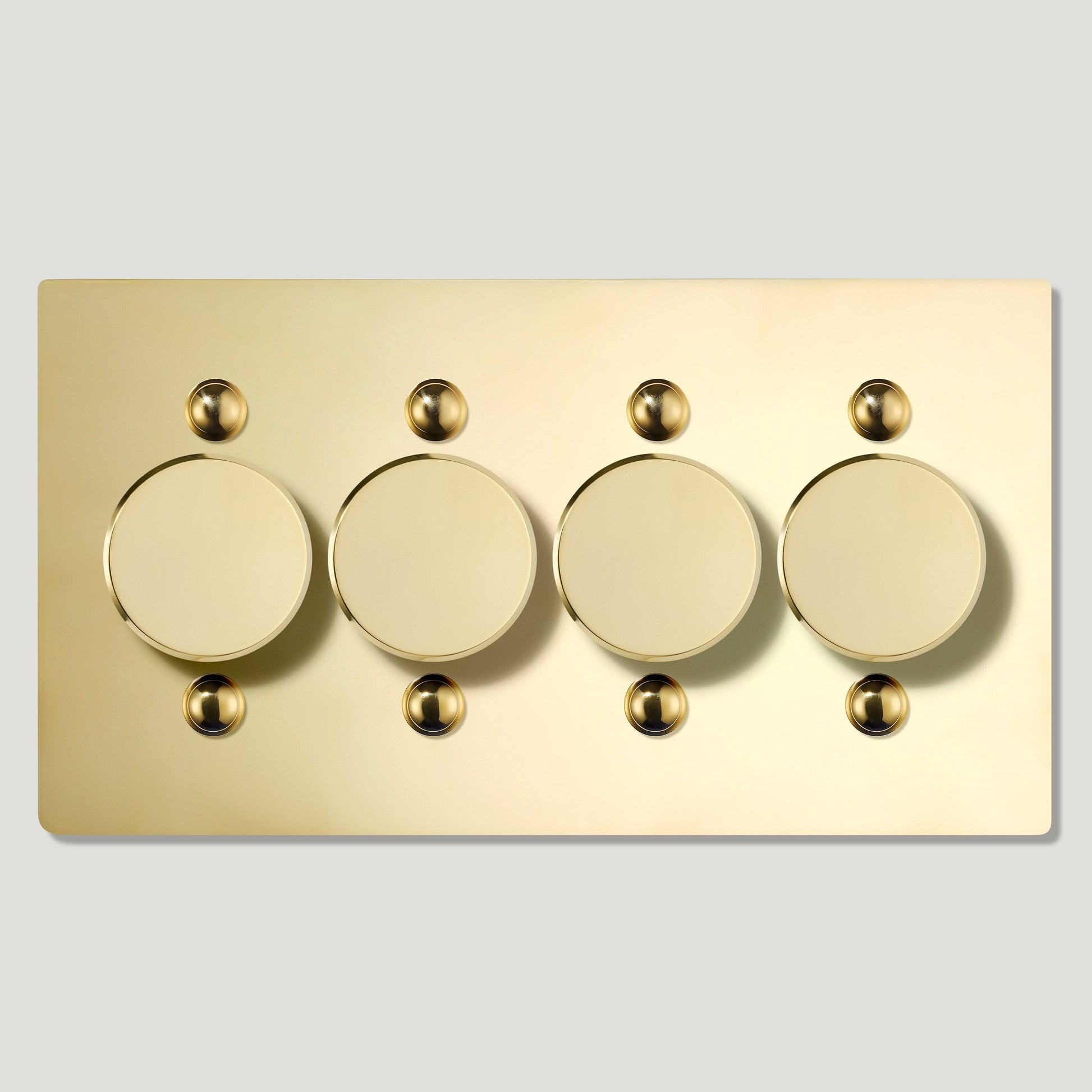 Plank Hardware JASPER 4G Dimmer Switch - Unlacquered Brass