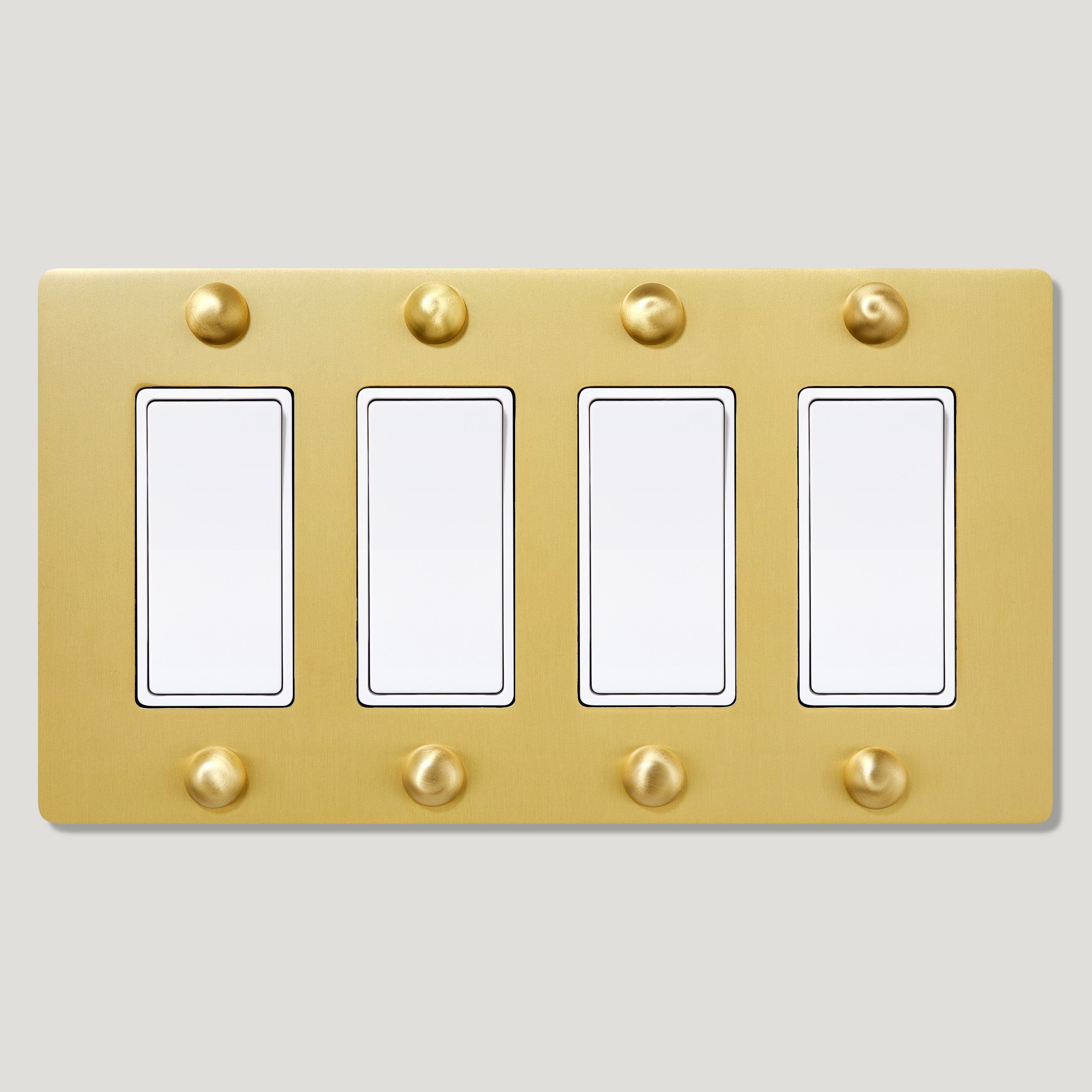 Plank Hardware JASPER 4G Rocker Switch - Brass