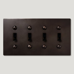 JASPER 4G Toggle Light Switch - Blackened Bronze