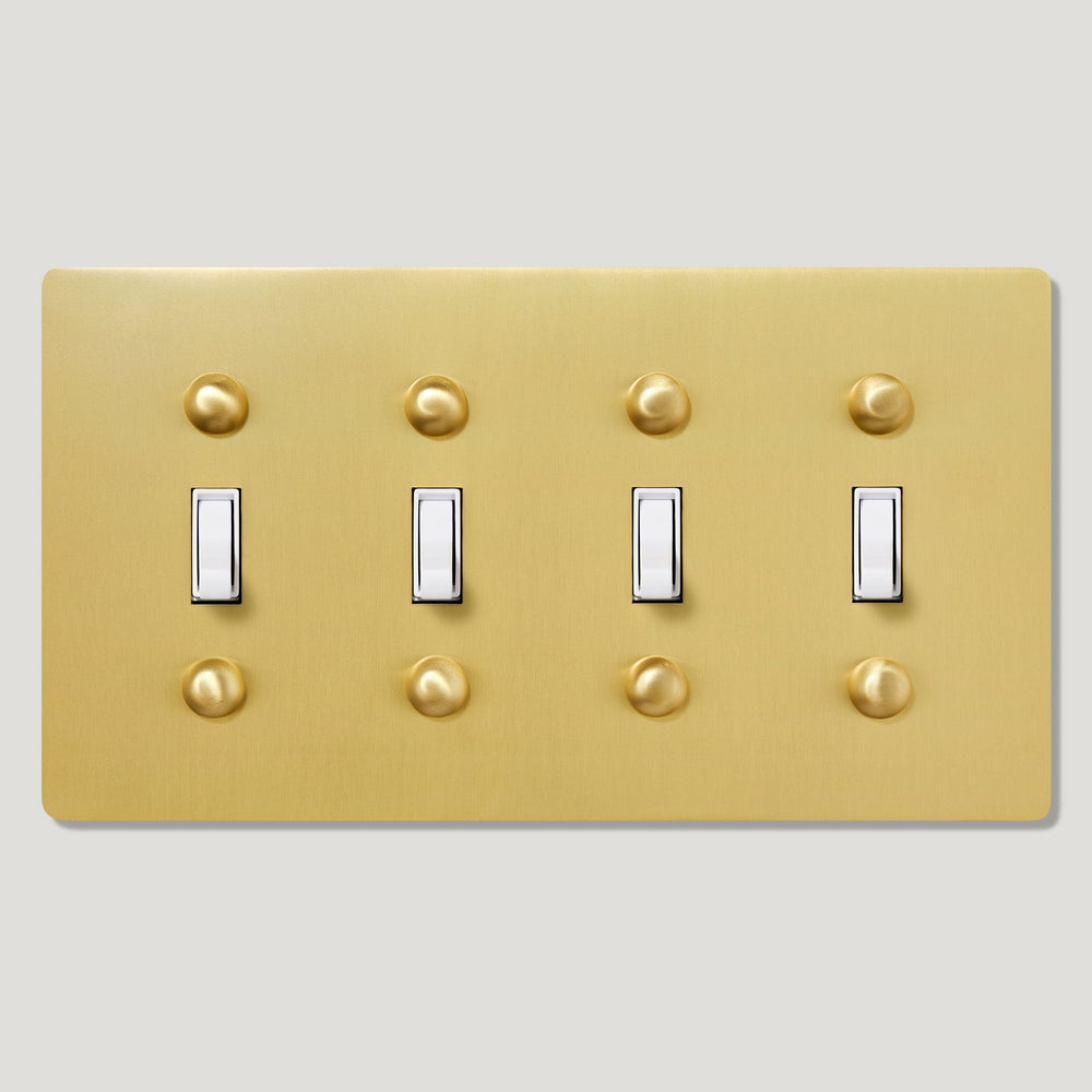 JASPER 4G Toggle Switch - Brass