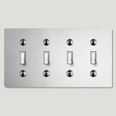 JASPER 4G Toggle Light Switch - Polished Nickel