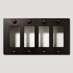 Plank Hardware JASPER 4G Universal Plate - Blackened Bronze