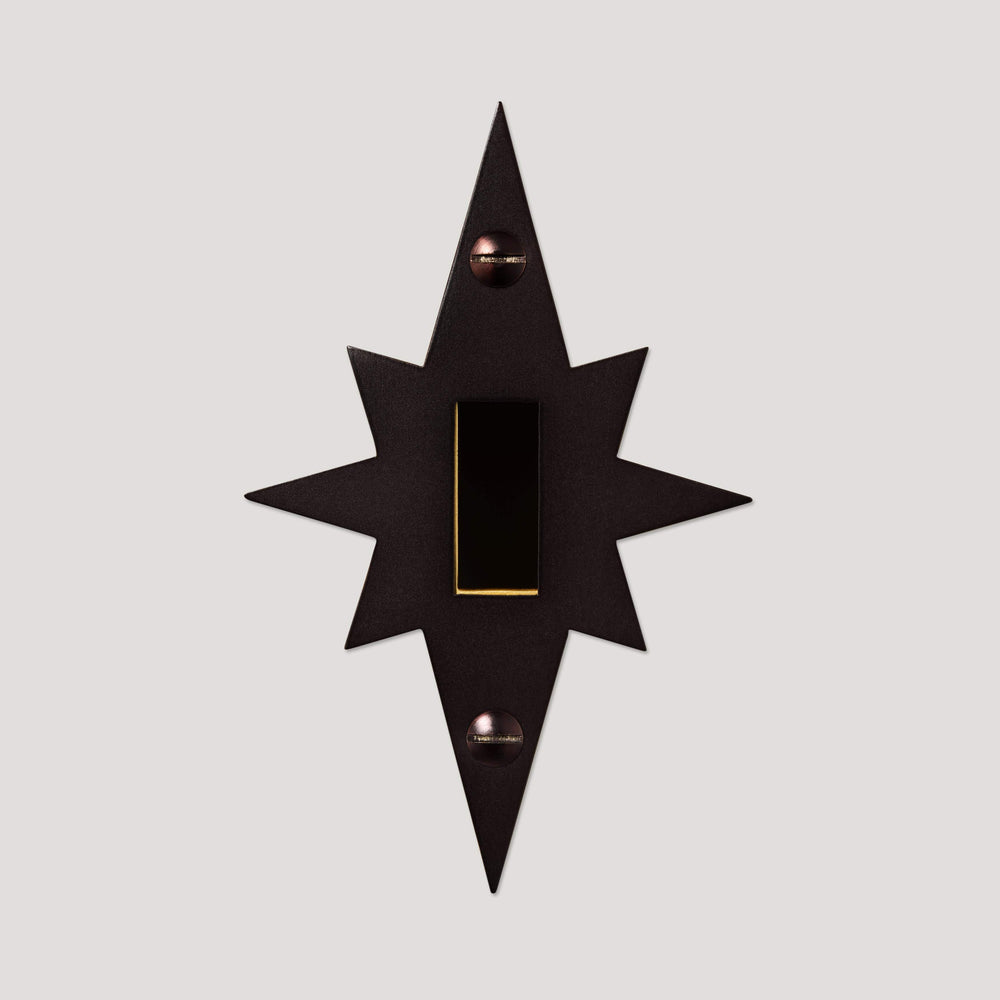 JASPER Switch Star Backplate - Blackened Bronze