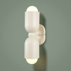 Plank Hardware JENSEN Double Wall Sconce - Cream