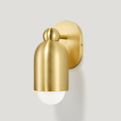 Plank Hardware jensen singular wall spotlight brass 45674500784407