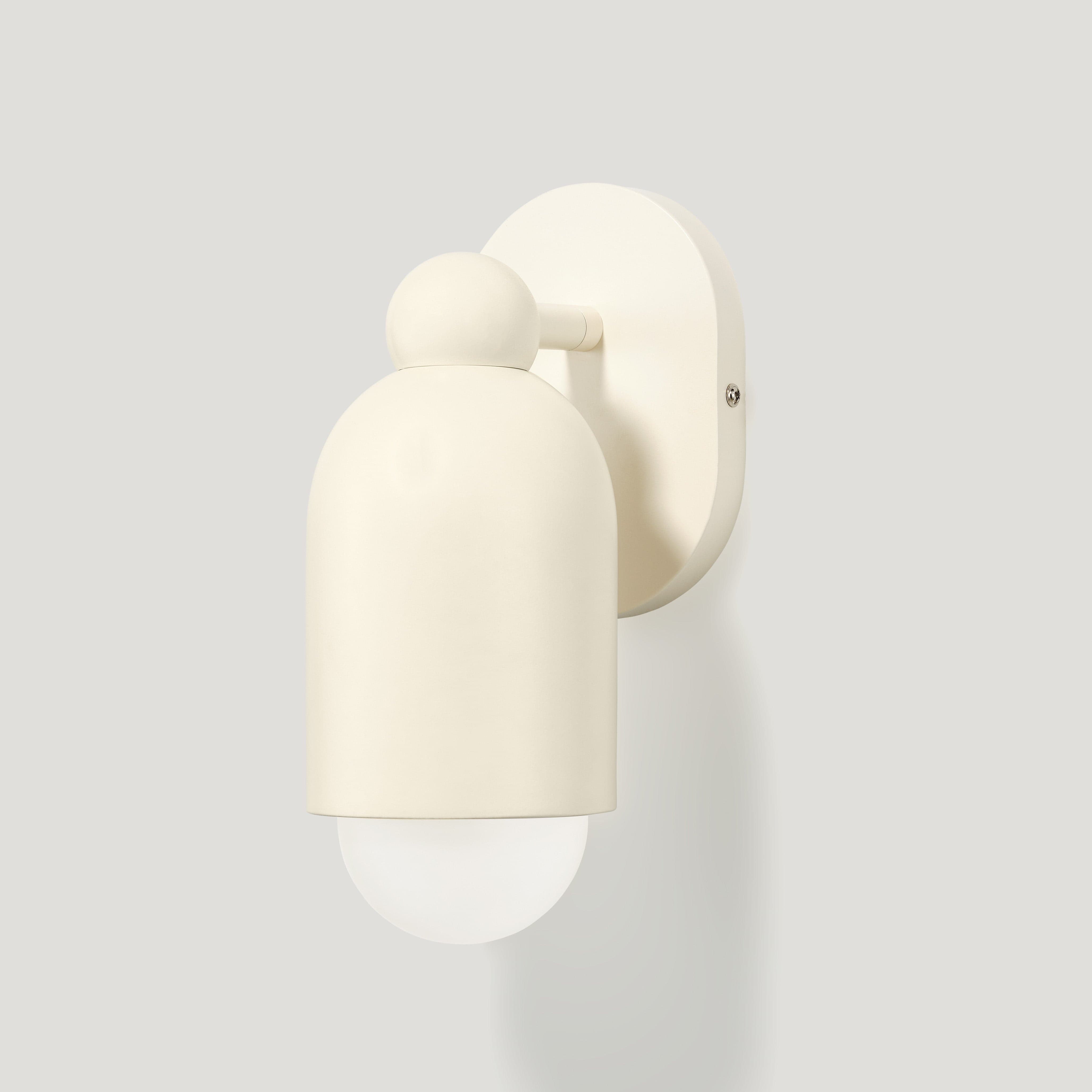 Plank Hardware jensen singular wall spotlight cream 45674491281687