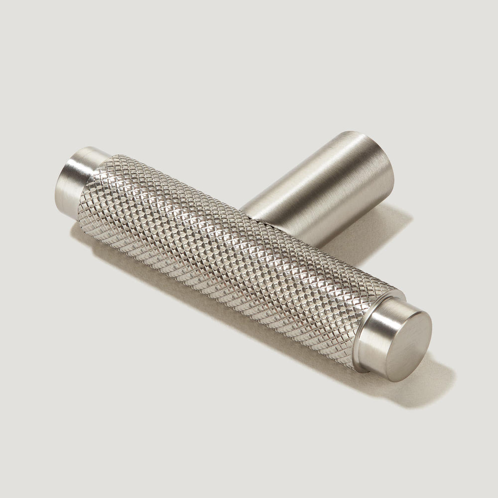 KEPLER Knurled Single T Pull - Stainless Steel