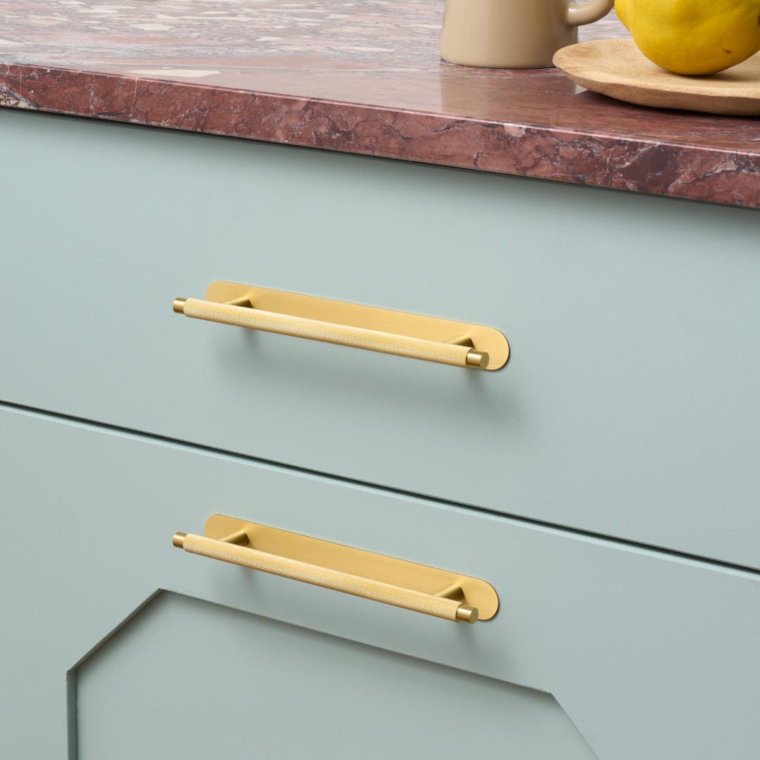 Plank Hardware KEPLER Knurled T-Bar Pull - Brass