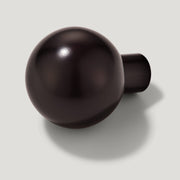 Plank Hardware Knob Only BOBBIN Ball Cabinet Knob - Blackened Bronze