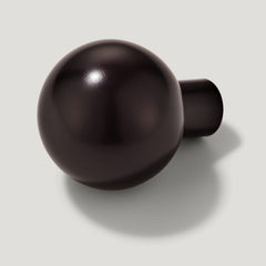 BOBBIN Ball Cabinet Knob - Blackened Bronze