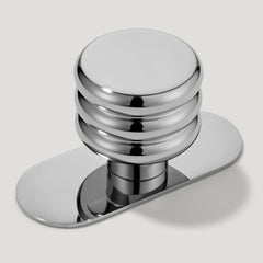 ALVA Cabinet Knob - Polished Nickel