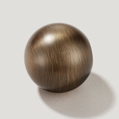 Plank Hardware koji round cabinet knob antique brass 43534961738007