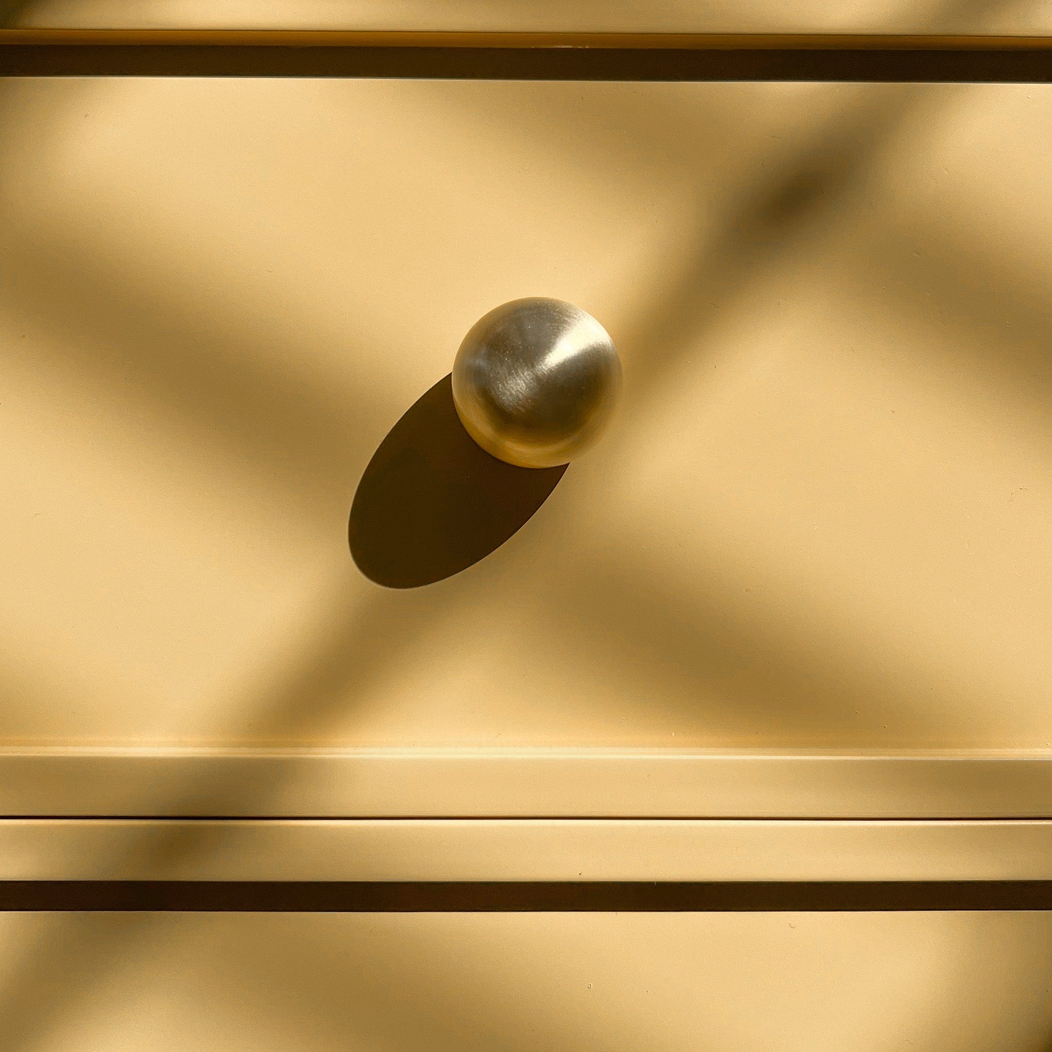 Plank Hardware KOJI Round Cabinet Knob - Brass