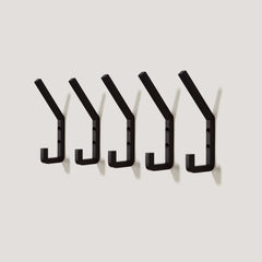 Plank Hardware LEVI Square Wall Hook - Black