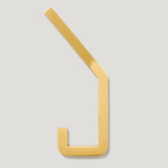 Plank Hardware LEVI Square Wall Hook - Brass