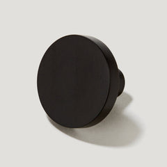 Plank Hardware lovell circular cabinet knob black 40203673010455