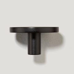 Plank Hardware lovell circular cabinet knob black 40203673141527