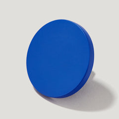 Plank Hardware lovell circular cabinet knob cobalt blue 43135167955223