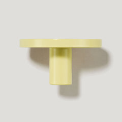 Plank Hardware lovell circular cabinet knob lemon yellow 42587920433431