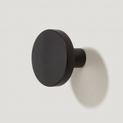 Plank Hardware lovell circular wall hook black 40203727765783