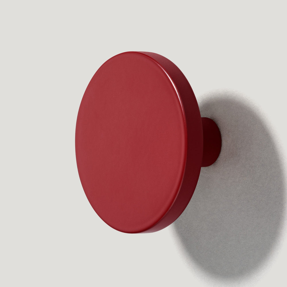 LOVELL Circular Wall Hook - Burgundy