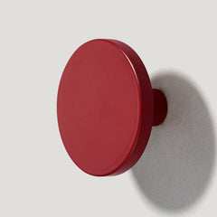 Plank Hardware LOVELL Circular Wall Hook - Burgundy