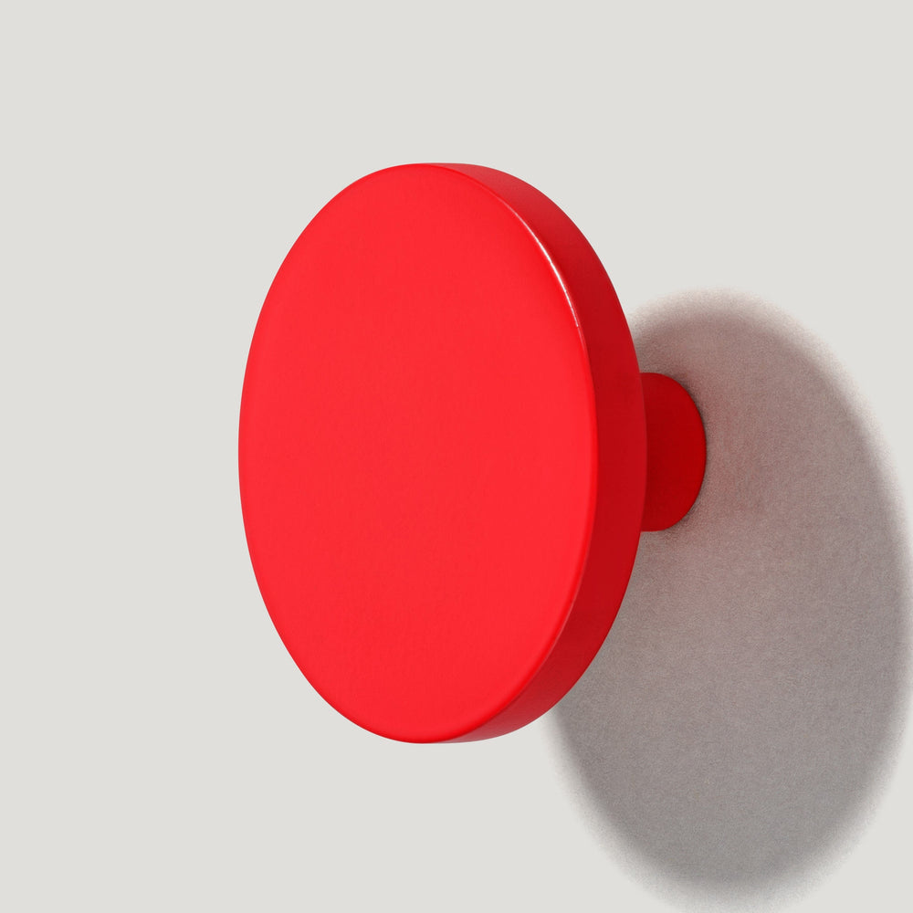 LOVELL Circular Wall Hook - Red