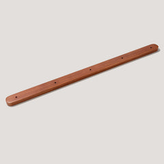 Plank Hardware LOVELL Wooden Wall Mounted Coat Rack - Dark Oak / Brass