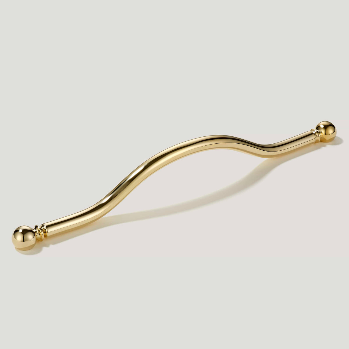 Plank Hardware LYON Pull - Unlacquered Brass