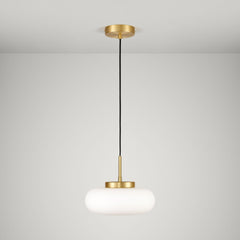 Plank Hardware marin glass pendant light brass 45674461004055