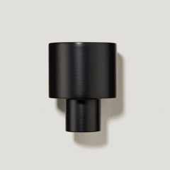 Plank Hardware maxwell button cabinet knob black 40203671961879