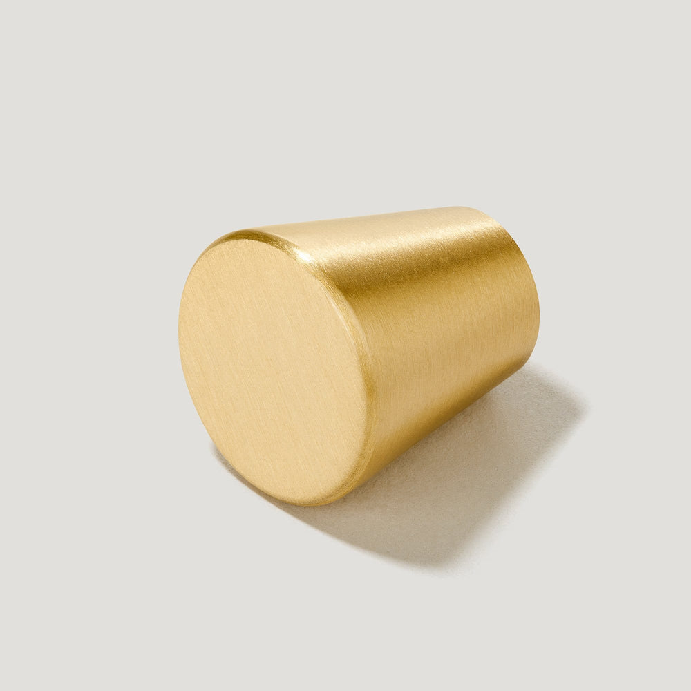 HUBBLE Tapered Cabinet Knob - Brass