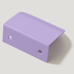 Plank Hardware mercury curved lip pull soft lilac 42588557050135