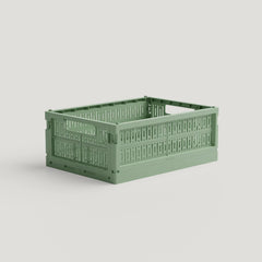 Plank Hardware midi recycled made crate green bean 43063688167703