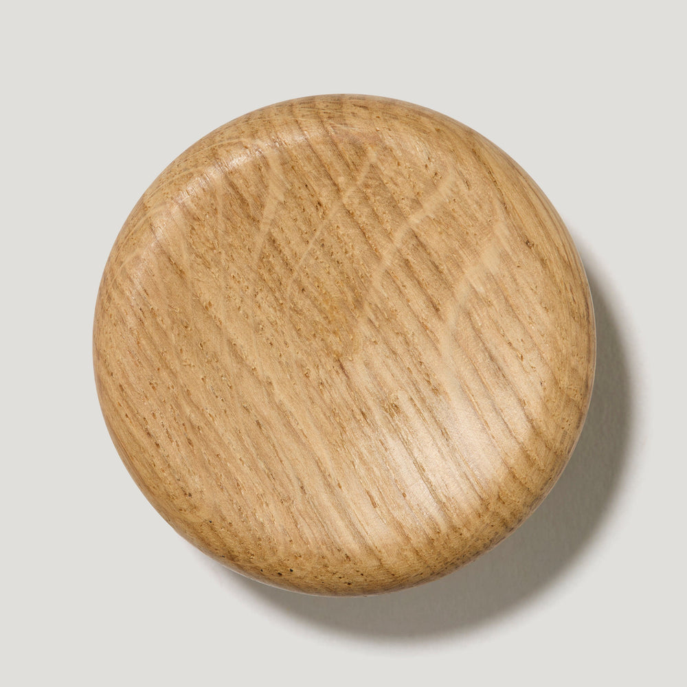 NORA Wooden Cabinet Knob - Oak