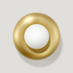 Plank Hardware novi donut wall light brass 45674437378327