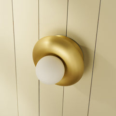 Plank Hardware novi donut wall light brass 45677991592215